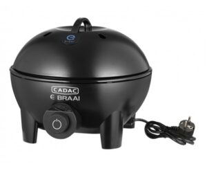 CADAC E-BRAAI 40 schwarz – Elektro Tischgrill mit stufenloser Regel…