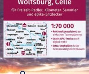 KOMPASS Fahrradkarte 3365 Region Hannover Ost, Hildesheim, Braunschweig, Wolfsburg, Celle 1:70.000