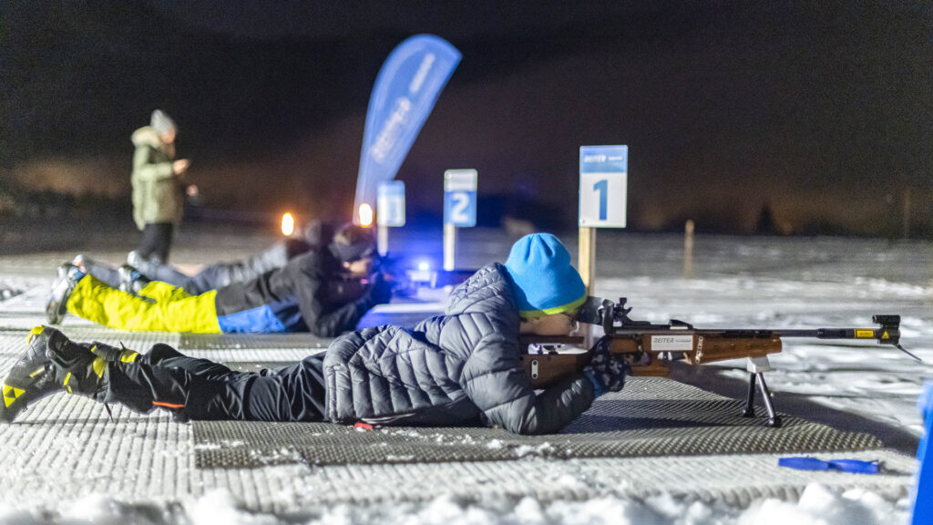 Nordic- und Biathlonpark in Reit im Winkl, Moonlight Biathlon, Fotos © Rudi Schedl