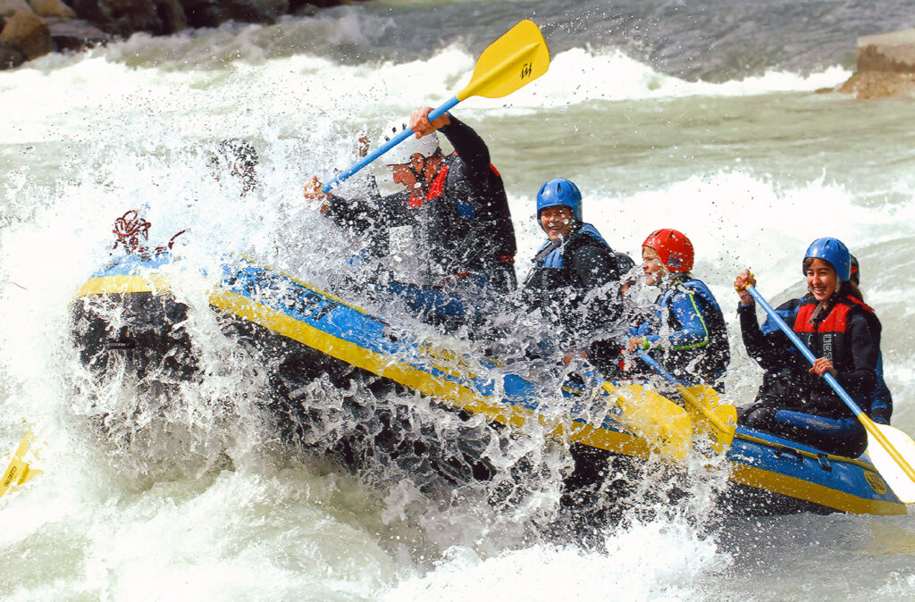 Rafting Tour halber Tag