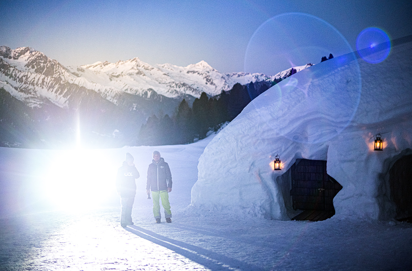 Übernachtung im Iglu für 4 Sand in Taufers (1 Nacht)