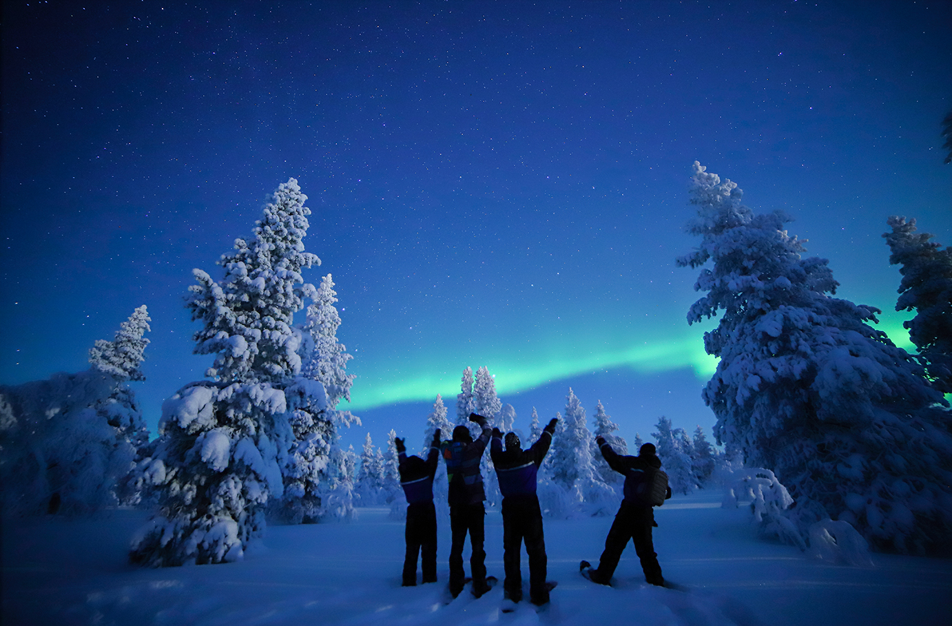 Nordlichter Kurzurlaub Lappland für 2 (3 Nächte)