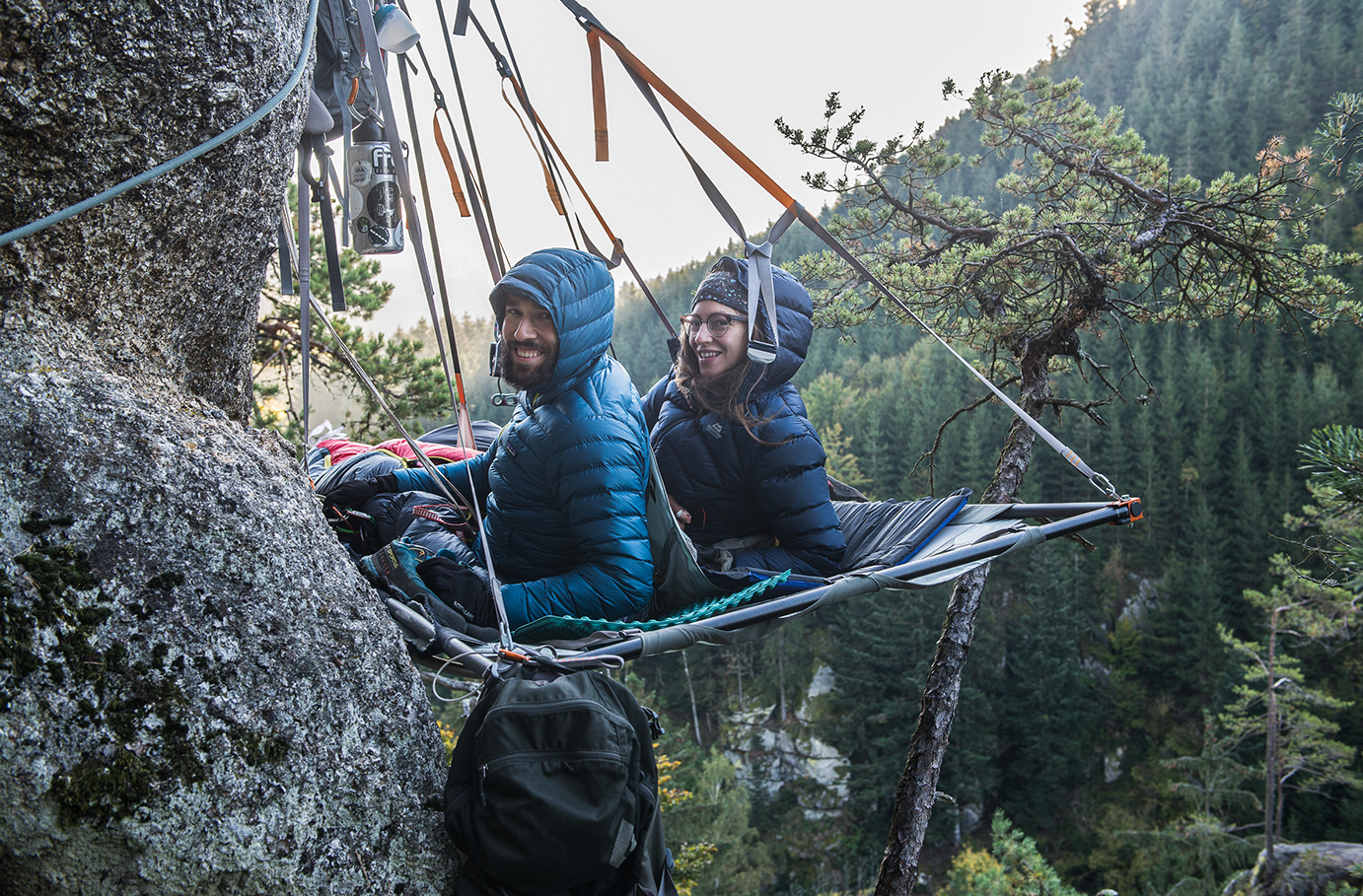 Portaledge Übernachtung Oberösterreich für 2