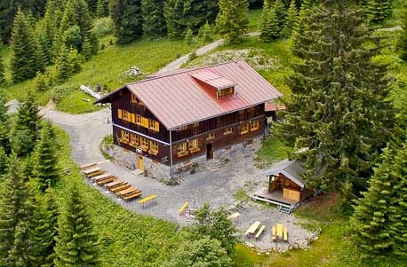 2 Nächte in der Berghütte in Oberstdorf für 2