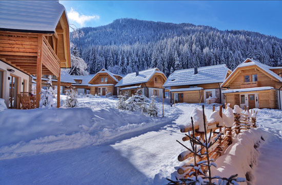 Winter-Romantikurlaub im Chalet in Kärnten für 2