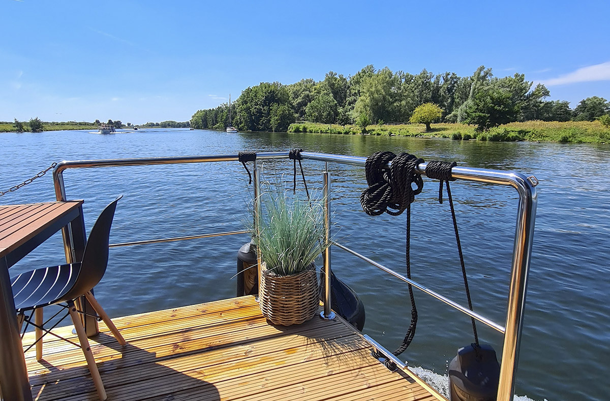 Hausboot Übernachtung auf der Maas (Fr-Mo) - Comfort XL