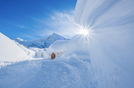 Romantische Nacht im Iglu in Kühtai für 2