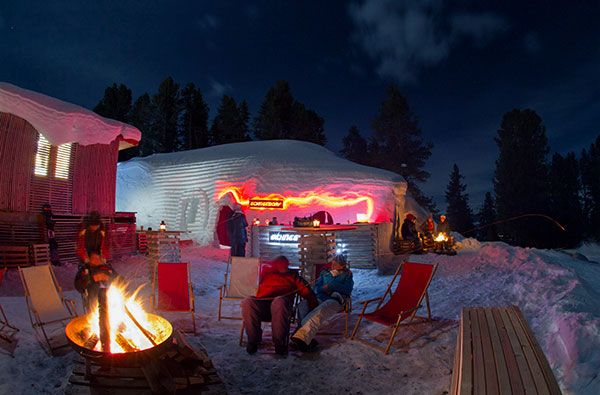 Romantische Iglu Übernachtung mit Therme Ötz für 2 (1 Nacht)