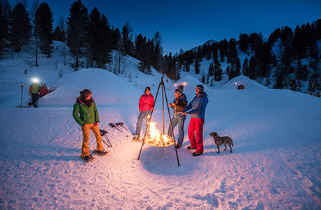 Romantische Nacht im Iglu in Südtirol für 2