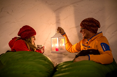 Romantische Nacht im Iglu in Südtirol für 2