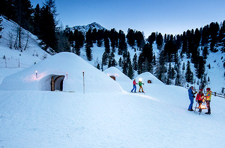 Romantische Nacht im Iglu in Südtirol für 2