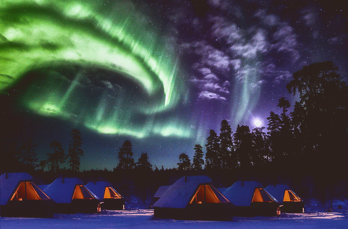 Lappland-Kurzurlaub mit Husky & Rentierschlittenfahrt für 2