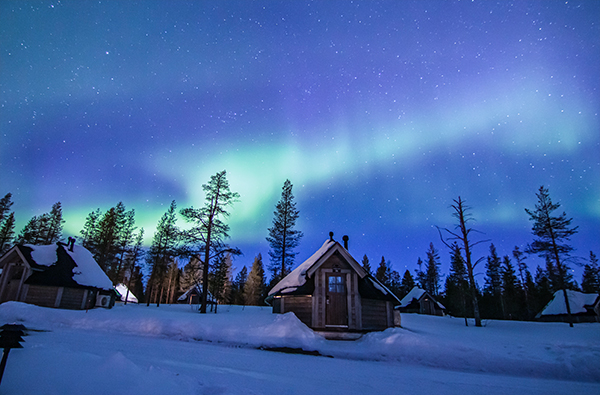 Nordlichter Kurzurlaub Lappland für 2 (3 Nächte)