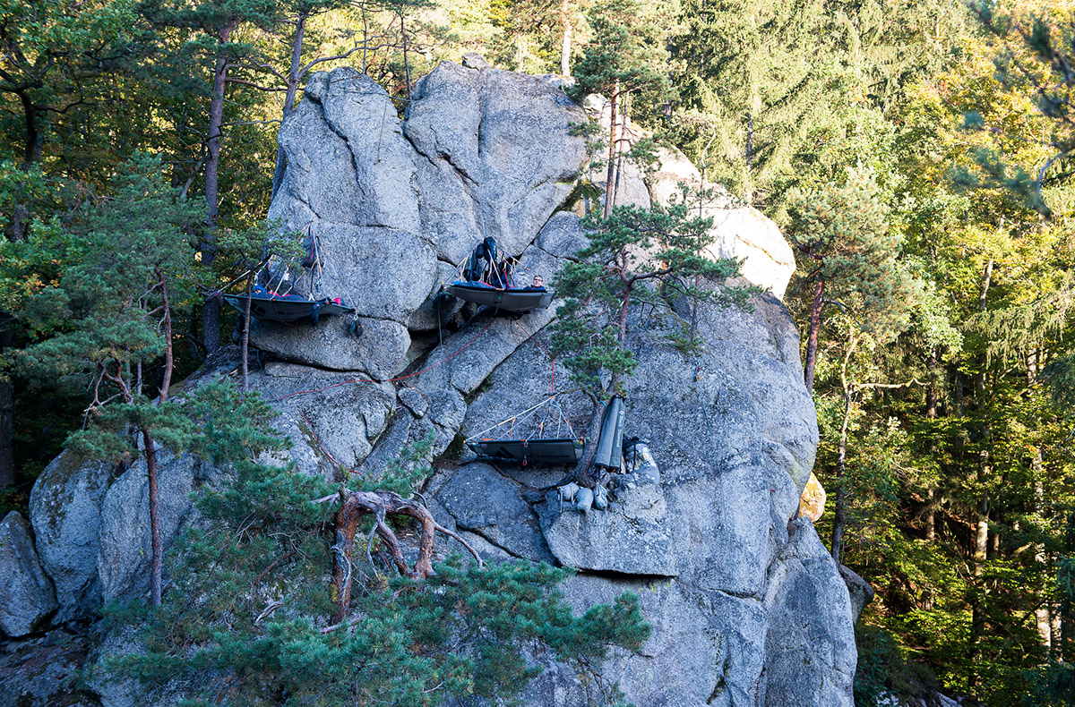 Portaledge Übernachtung Oberösterreich für 2