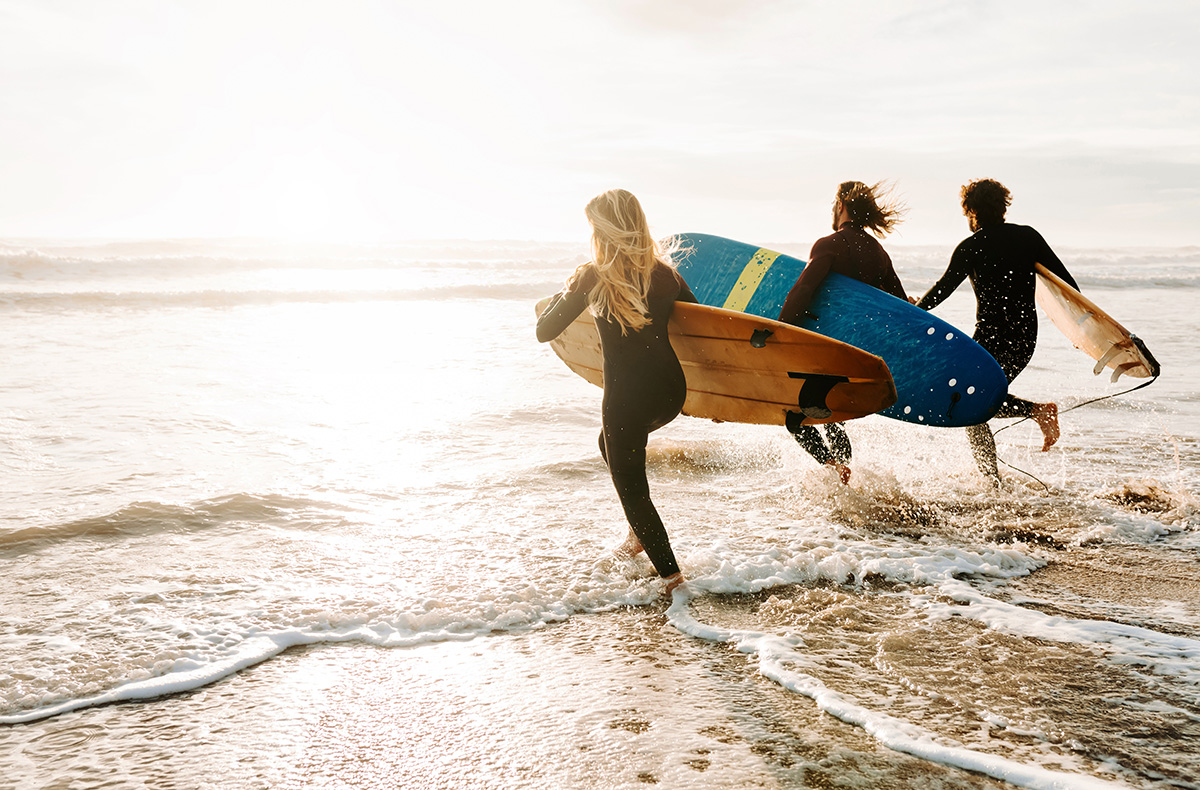 Surf- und Yogacamp Frankreich für 1