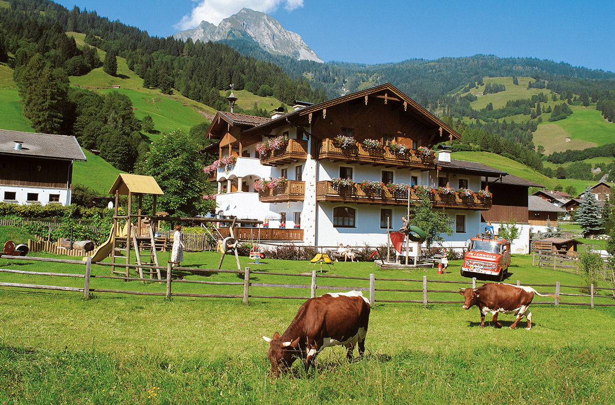 Übernachtung im Garten Himmelbett Dorfgastein für 2 (1 Nacht)