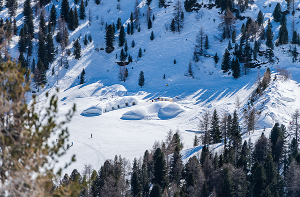 Übernachtung im Iglu für 4 Sand in Taufers (1 Nacht)