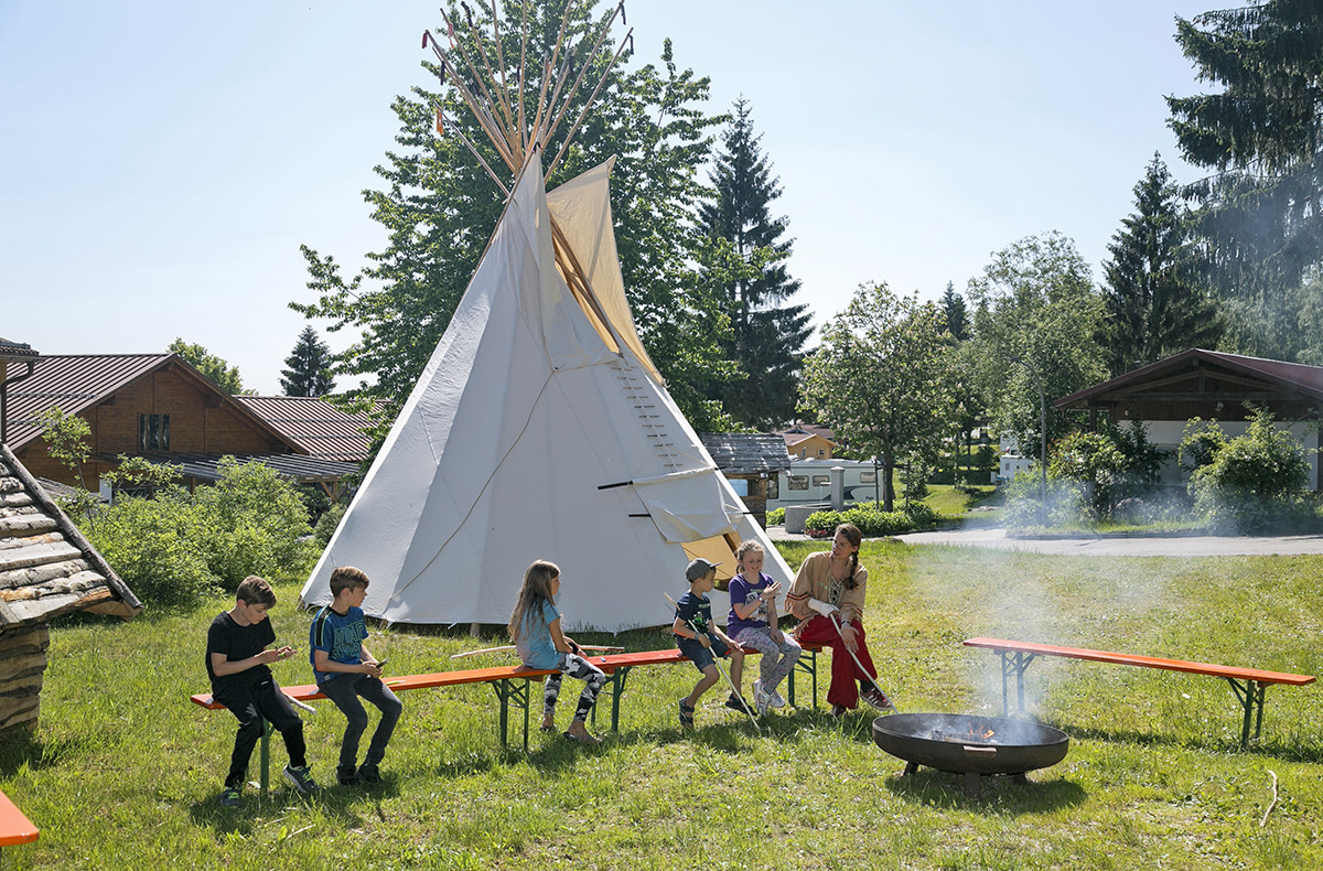 Übernachtung im Tipi für 4 Neureichenau (2 Nächte)