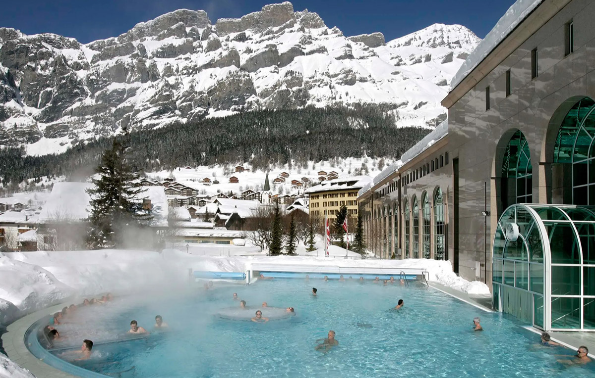 Wellnesshotel in Leukerbad für 2 (1 Nacht)