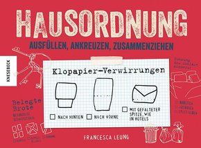 Hausordnung - Ausfüllen, ankreuzen, zusammenziehen