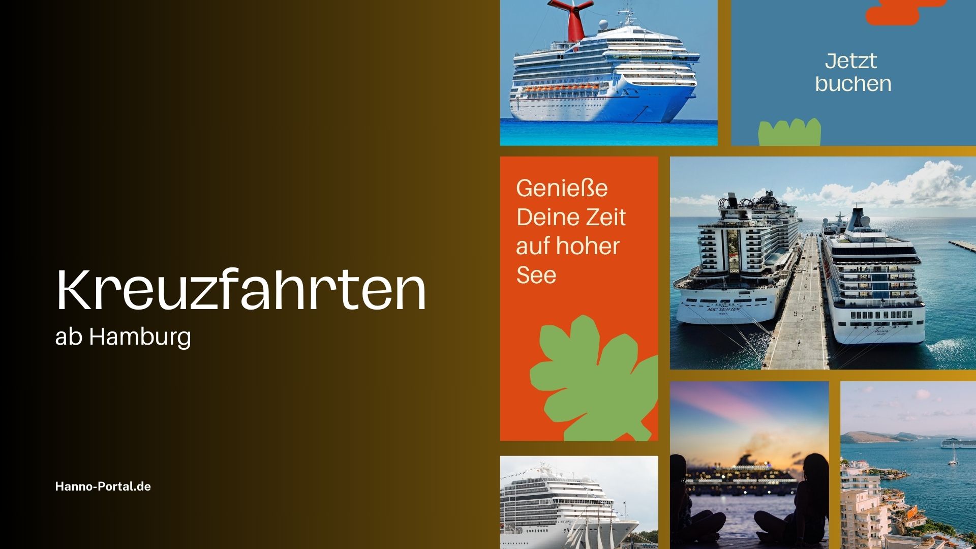 Entdecke die Welt - eine Kreuzfahrt ab Hamburg buchen!