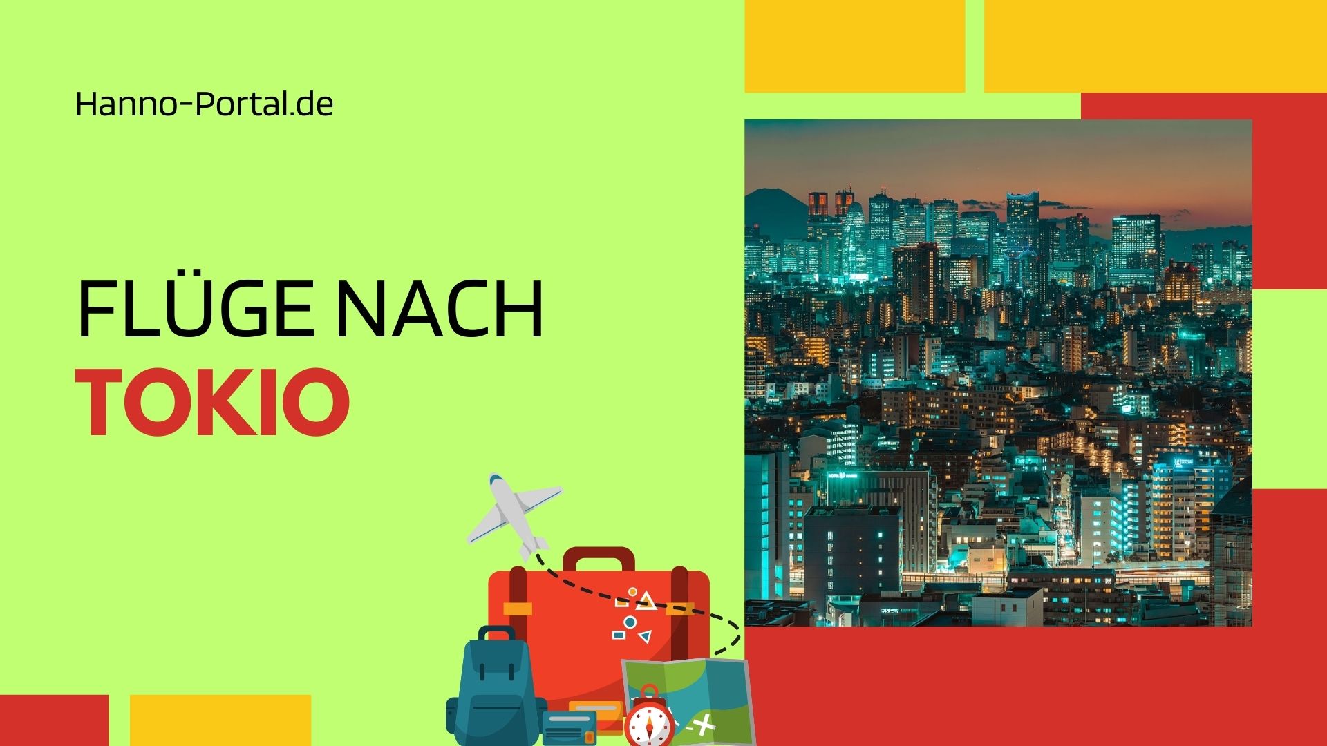 Aktuelle Flug-Schnäppchen nach Tokio für dich