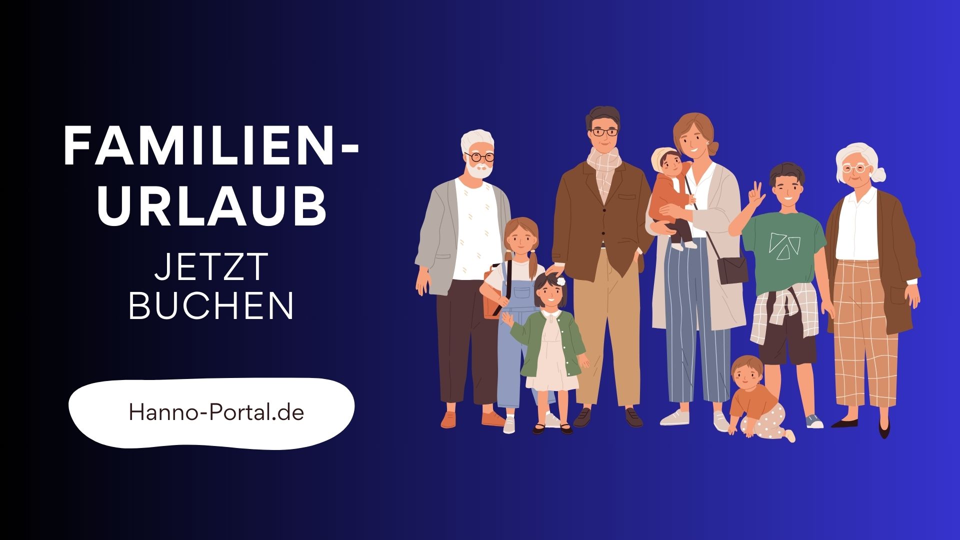 Das größte Glück? Gemeinsam in den Familienurlaub!
