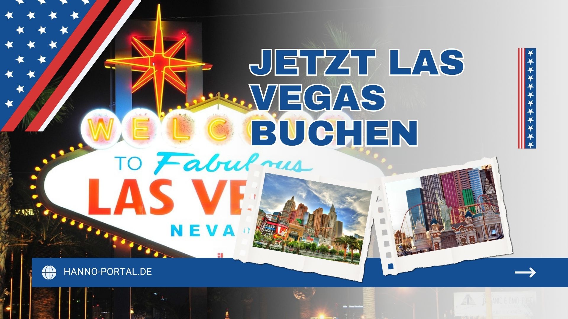 Flug-Specials nach Las Vegas nicht verpassen!