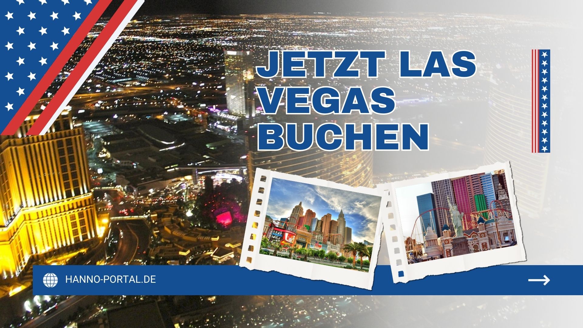 Abenteuer Las Vegas - jetzt Flugtickets günstig buchen