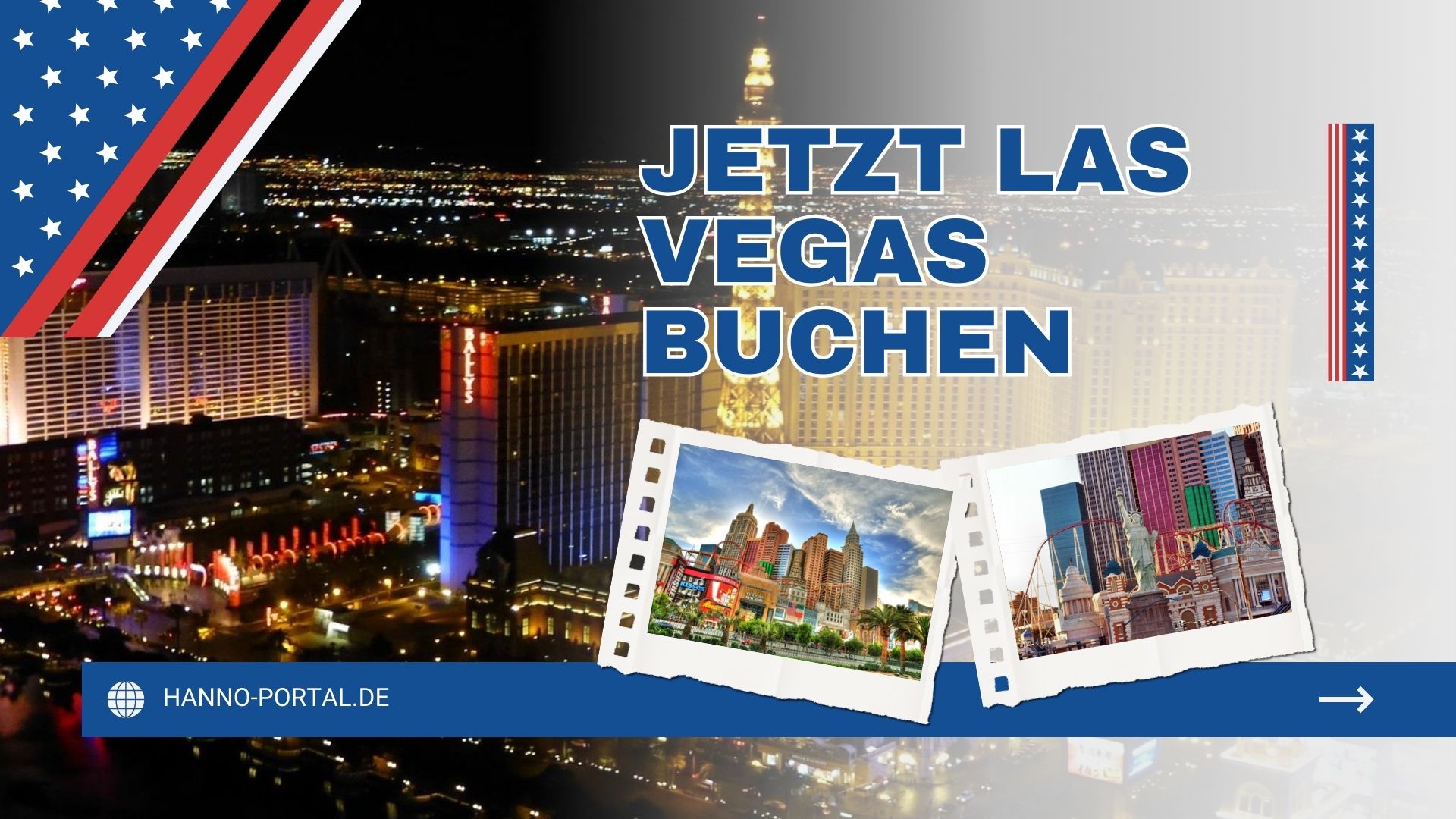 Last-Minute-Flüge nach Las Vegas zum Sparpreis