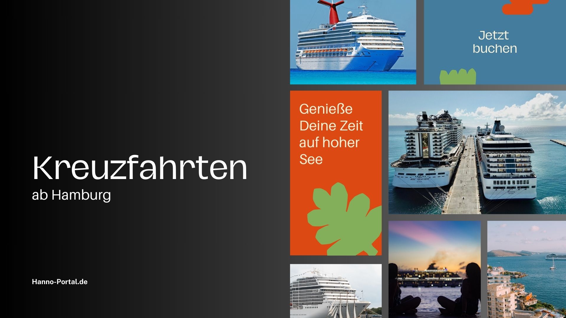 Traumhafte Kreuzfahrten ab Hamburg jetzt buchen!