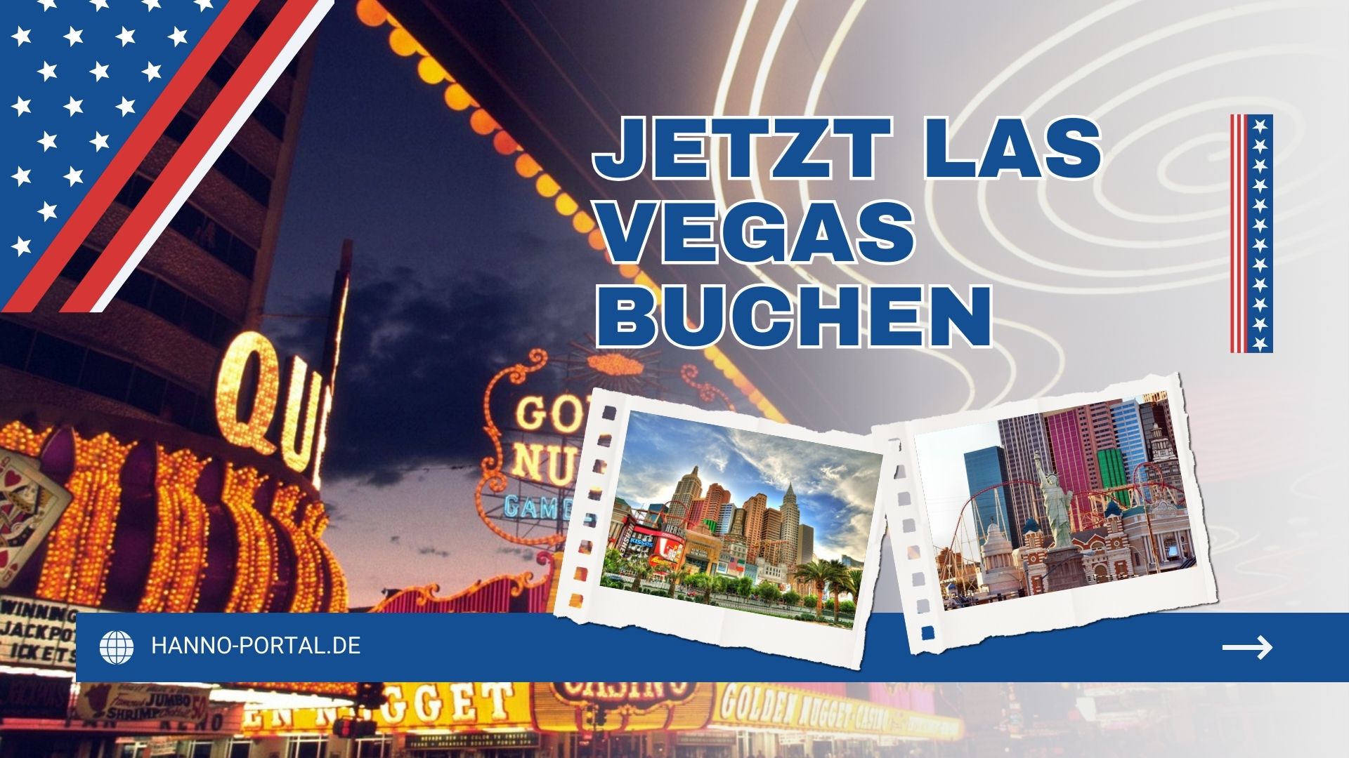 Top-Deals für Flugtickets nach Las Vegas entdecken