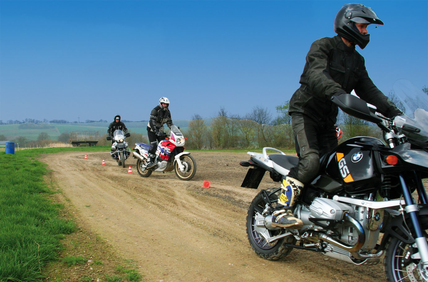 Motorrad Offroad Training