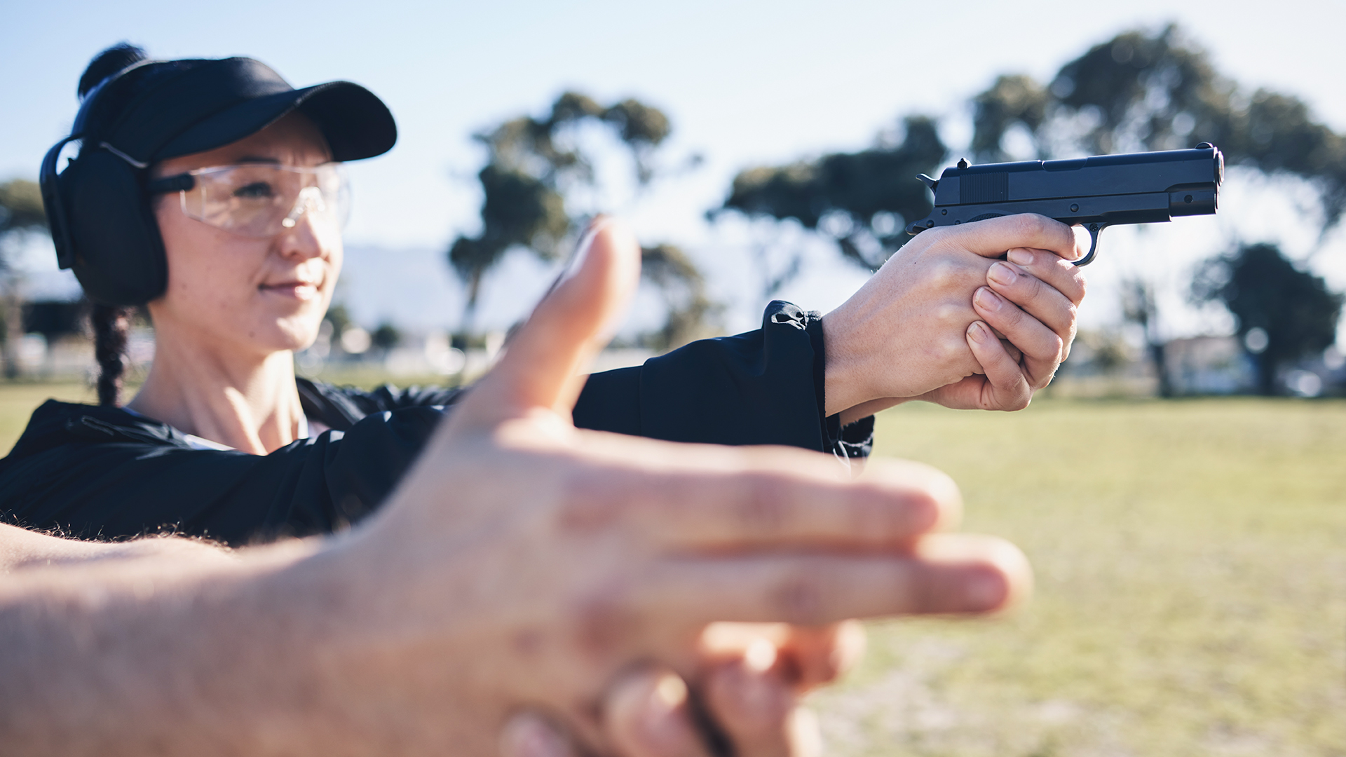 Sportschützen-Training Pistole & Revolver