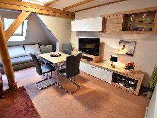 Ferienwohnung in Grundshagen mit Garten