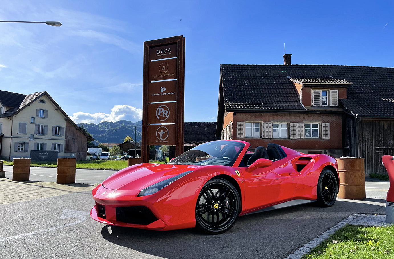 Ferrari mieten Au SG (3 Std.)