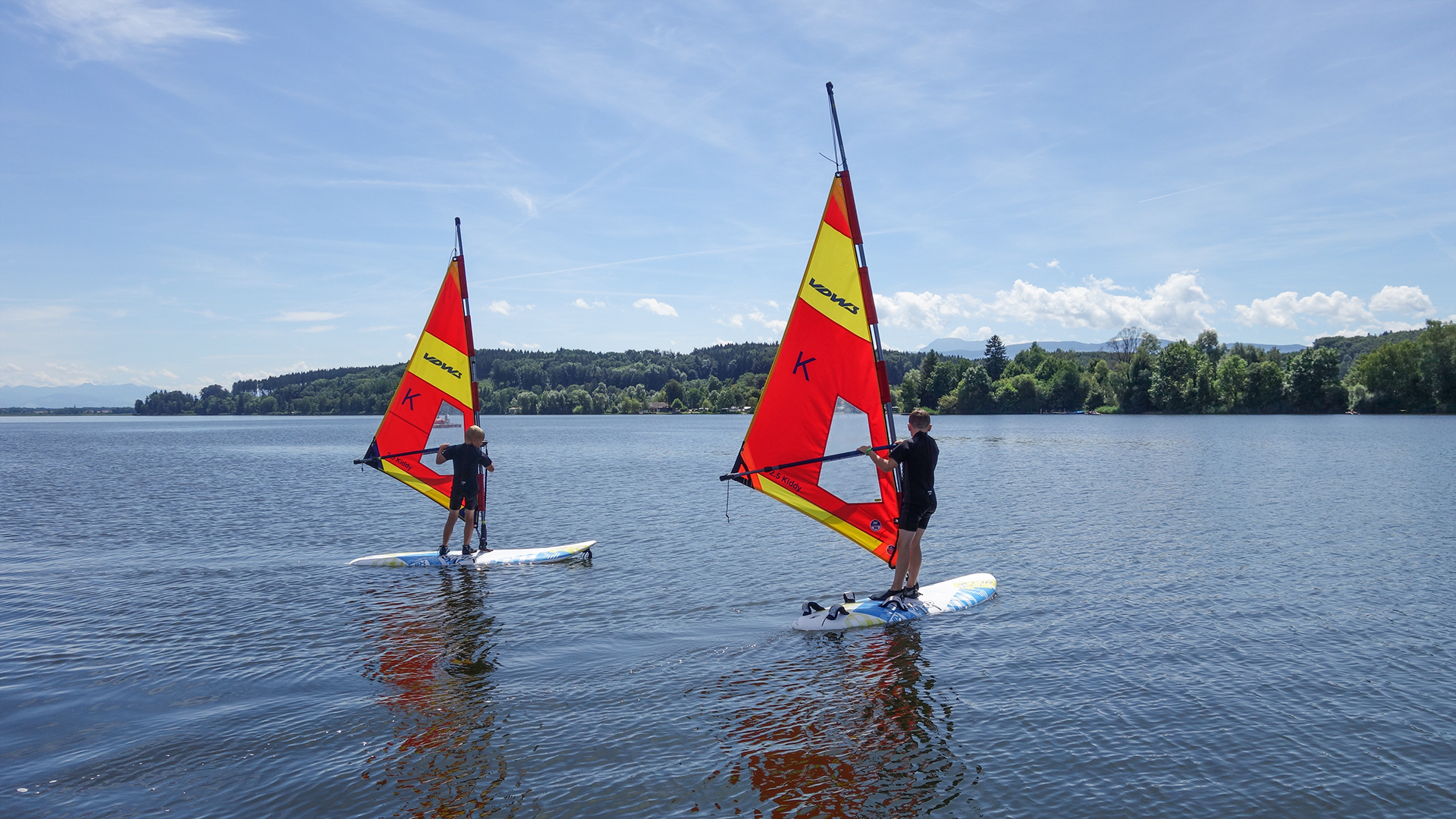 Schnupperkurs Windsurfen Waging am See