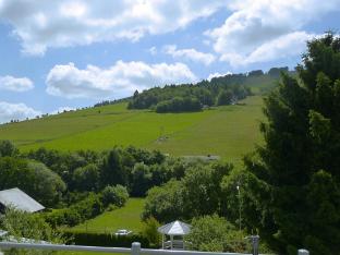 separate flats with balcony on the ski slope