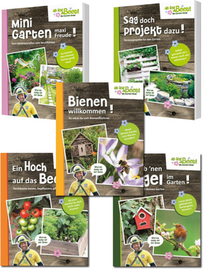 Gartenbuch-Paket - Ab ins Beet (5 Bücher)