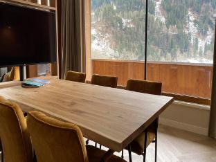 Luxury apartment with sauna, ski area at 600 m.