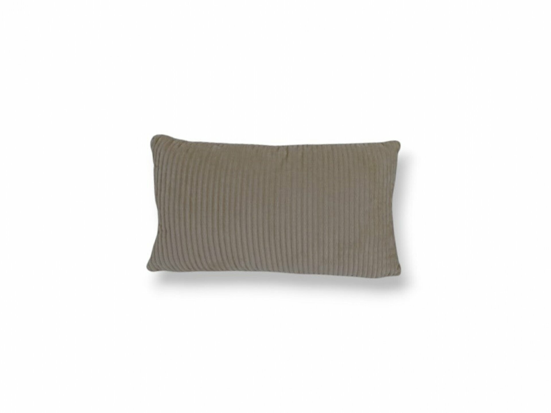 Dekokissen Cordoptik » Zierkissen 30 x 50 cm » Sofakissen & Kuschelkissen » Kissen mit Reißverschluss - Taupe
