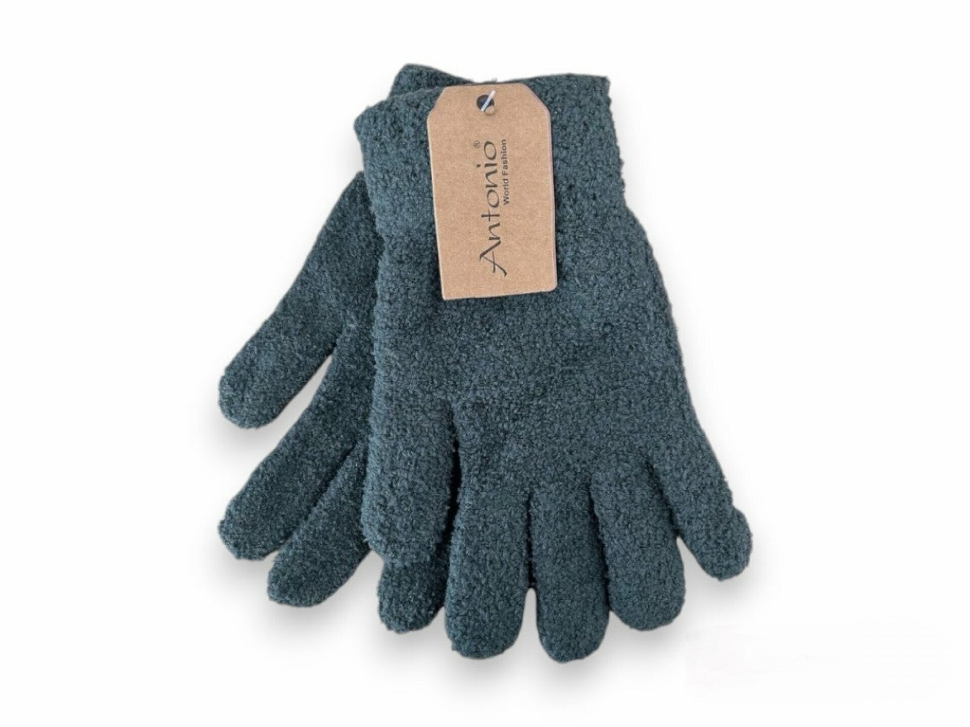 Günstige Winter Damen Handschuhe » weiche Fingerhandschuhe » Strickhandschuhe Magic Dunkel Kollektion - Dunkelgrau