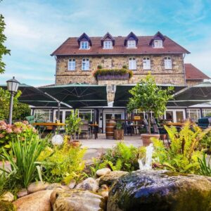 Turteln und Kuscheln am Schloss im Teutoburger Wald