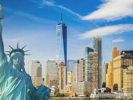 Kombinationsreisen USA & Kanada: Von Wolkenkratzern mit Hotel in Manhattan zu Wasserfällen