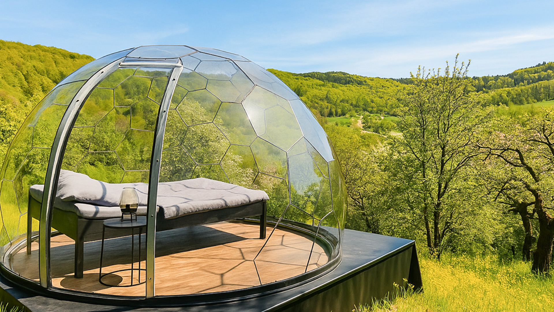 Bubble Hotel Däfern für 2 (1 Nacht)