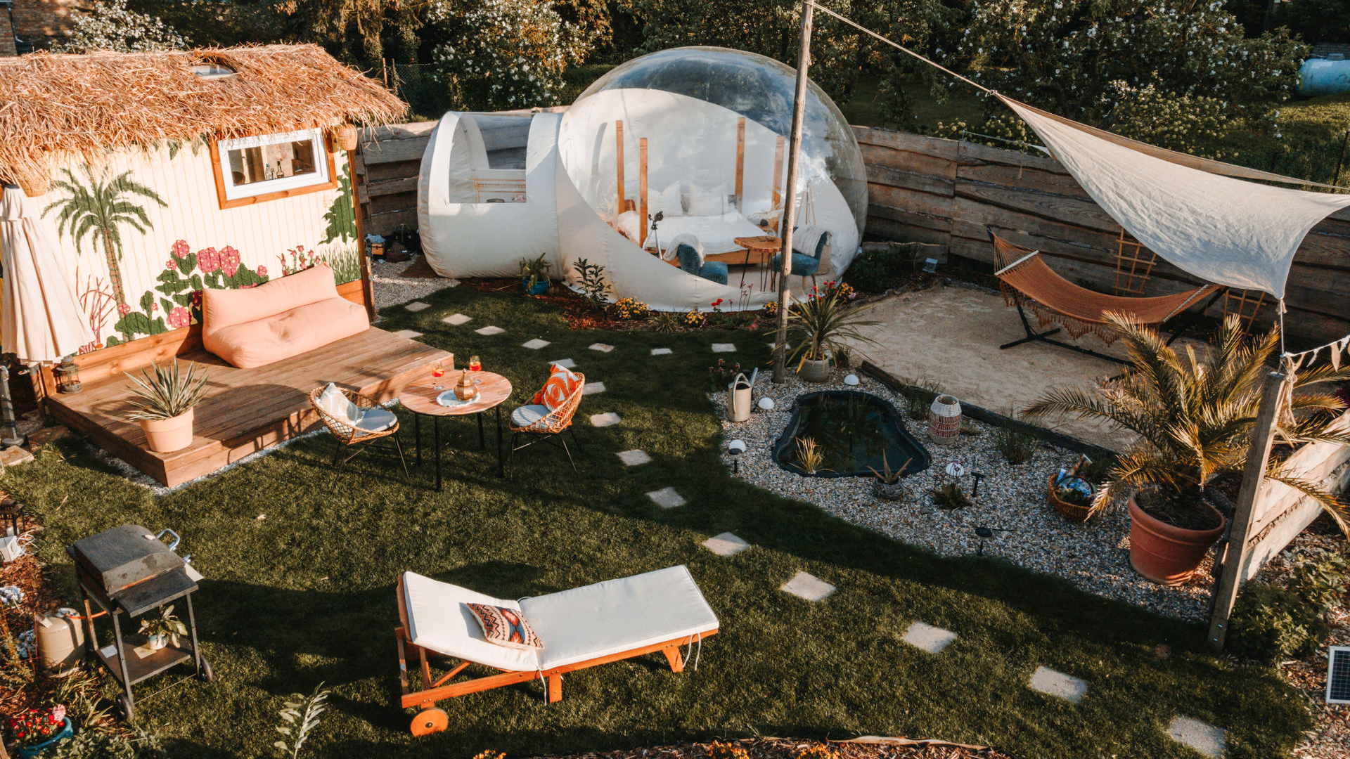 Bubble Hotel Zehdenick für 2 (1 Nacht) - Oase Fulidhoo