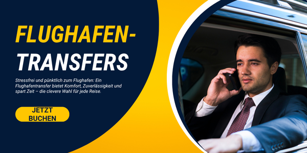 Buche jetzt einen Flughafentransfer