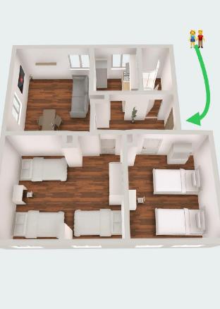 Complete Apartment Wilhelmshaven+Netflix+Amazon+Pr