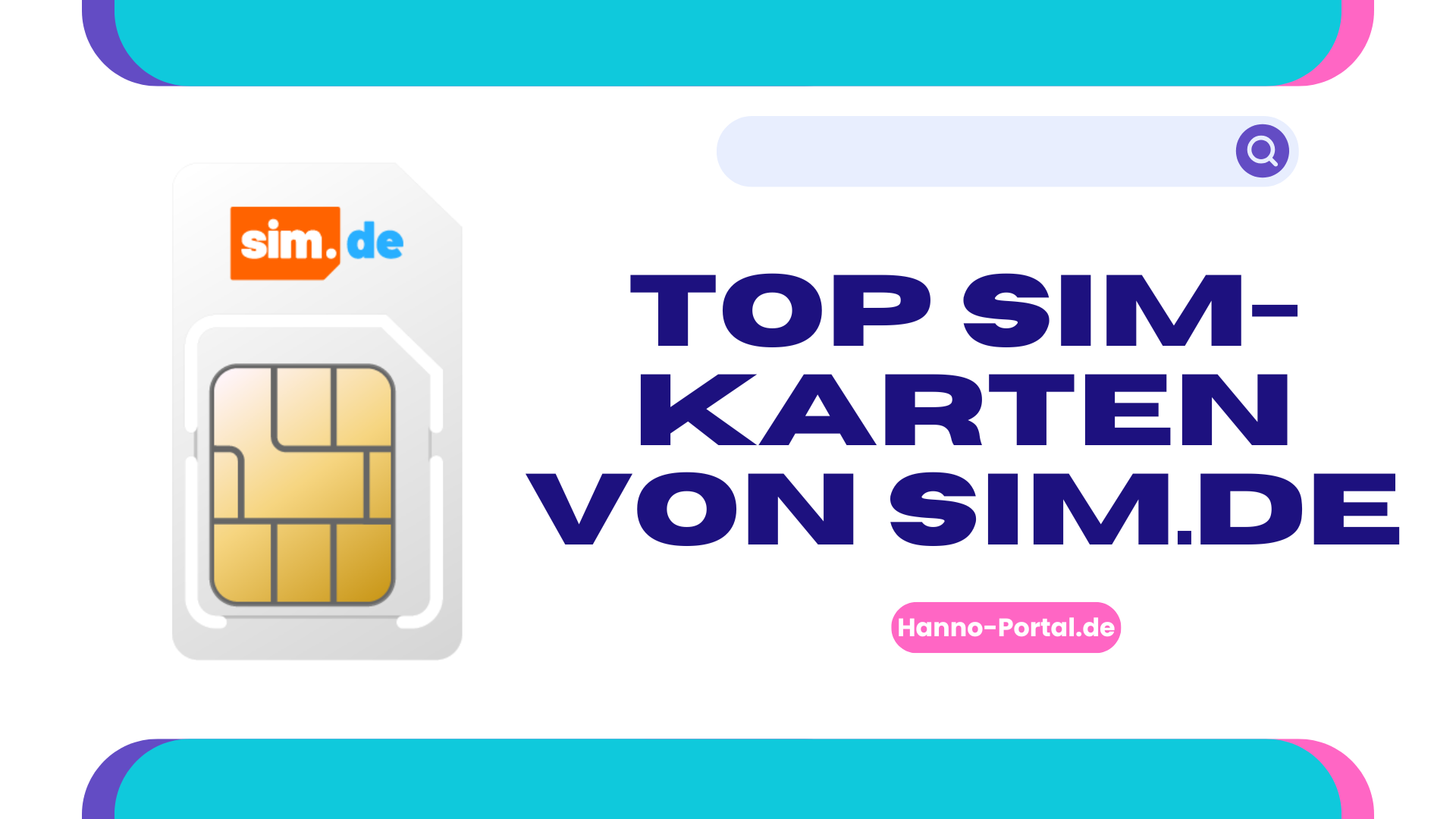 TOP Sim-Karten von sim.de