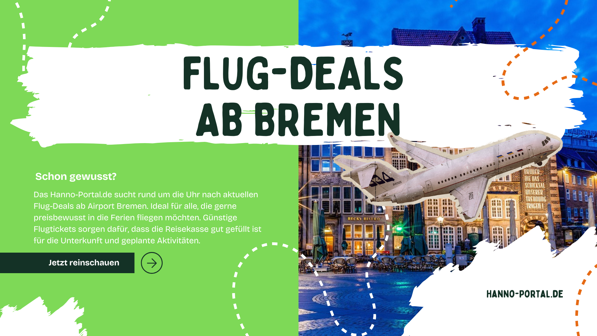 Flug-Deals ab Bremen
